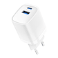 GSM Chile Cargador Casa FM-3001 30W USB A+C SEC Blanco - Miniatura 3