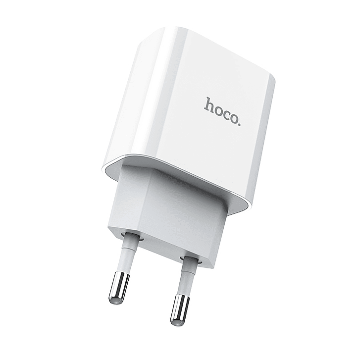 Cargador Casa Hoco DC67 PD20W Blanco SEC 1