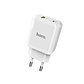 Cargador Hoco N5 Favor dual port PD20W QC3.0 Blanco - Miniatura 1