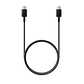 Cable Samsung USB C a USB C 1m 3A 60W Negro - Miniatura 1