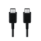 Cable Samsung USB C a USB C 1m 3A 60W Negro - Miniatura 3