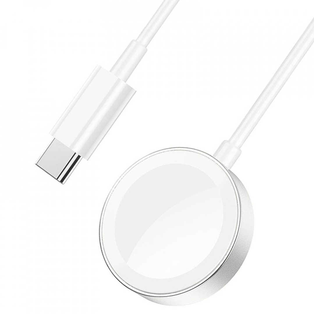 Cargador Inalambrico Hoco Cw39C Para Apple Watch Blanco 1