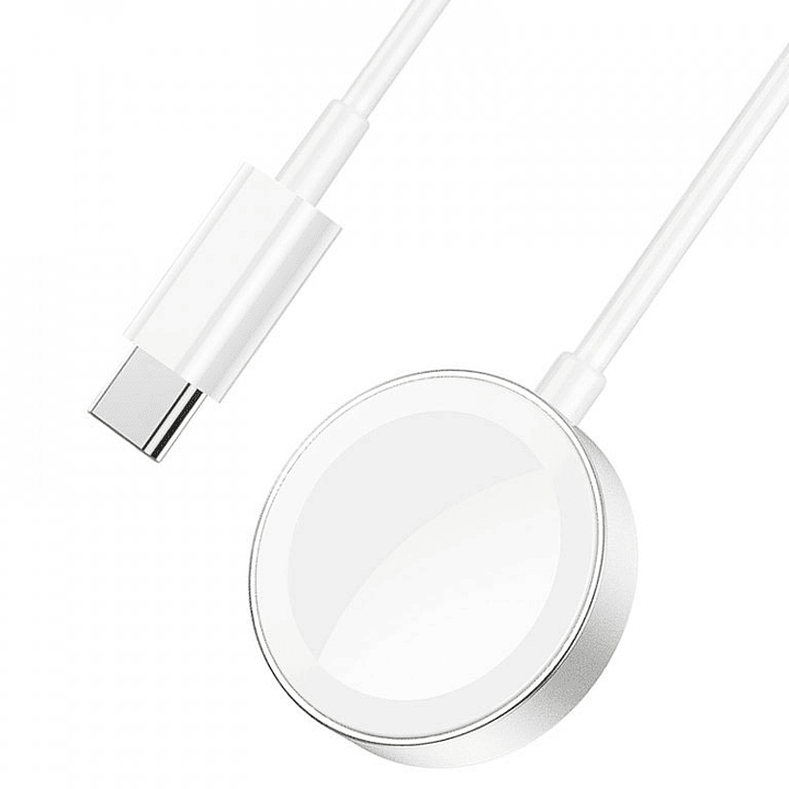 Cargador Inalambrico Hoco Cw39C Para Apple Watch Blanco 1