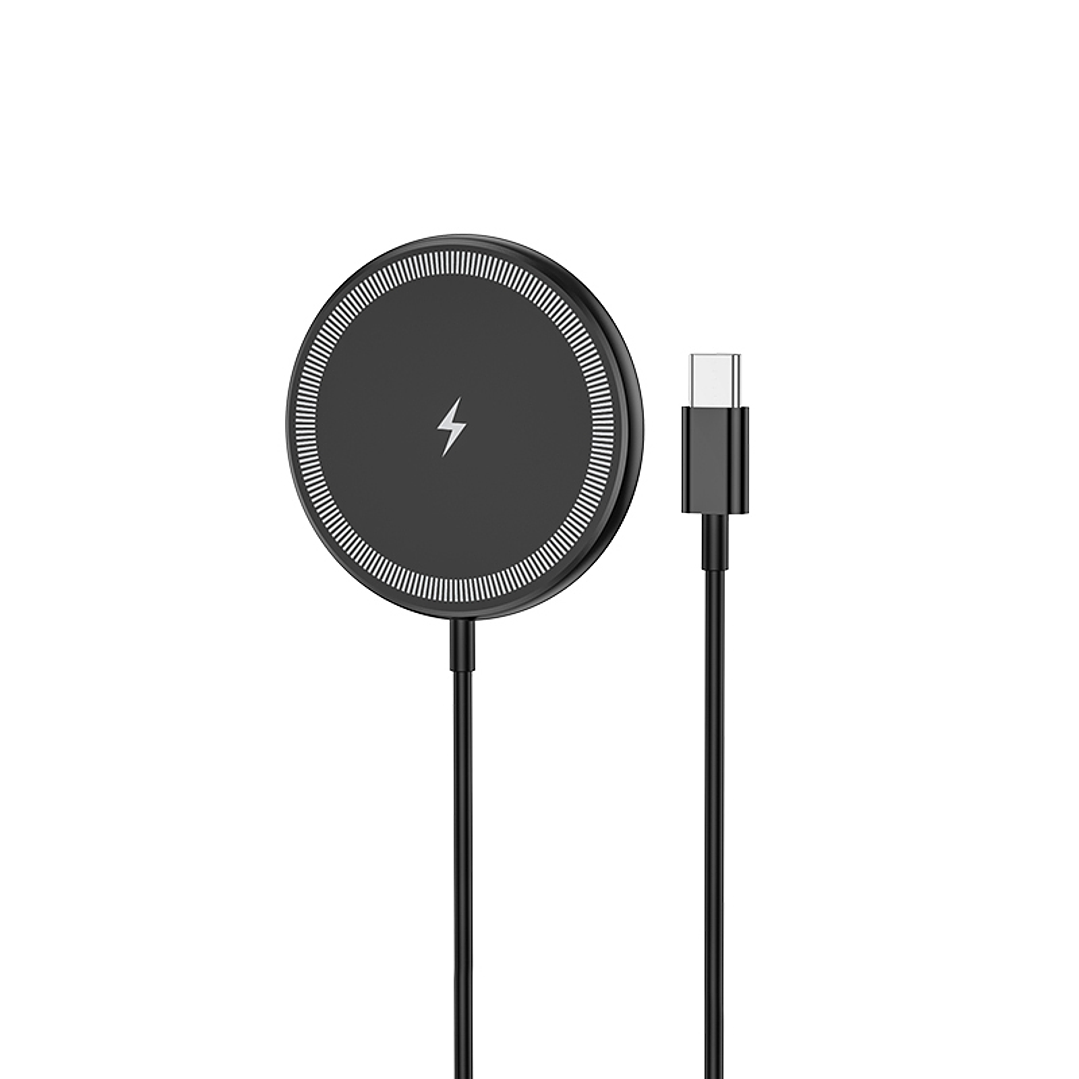 Cargador Inalambrico Borofone BQ27 Pole Negro 4