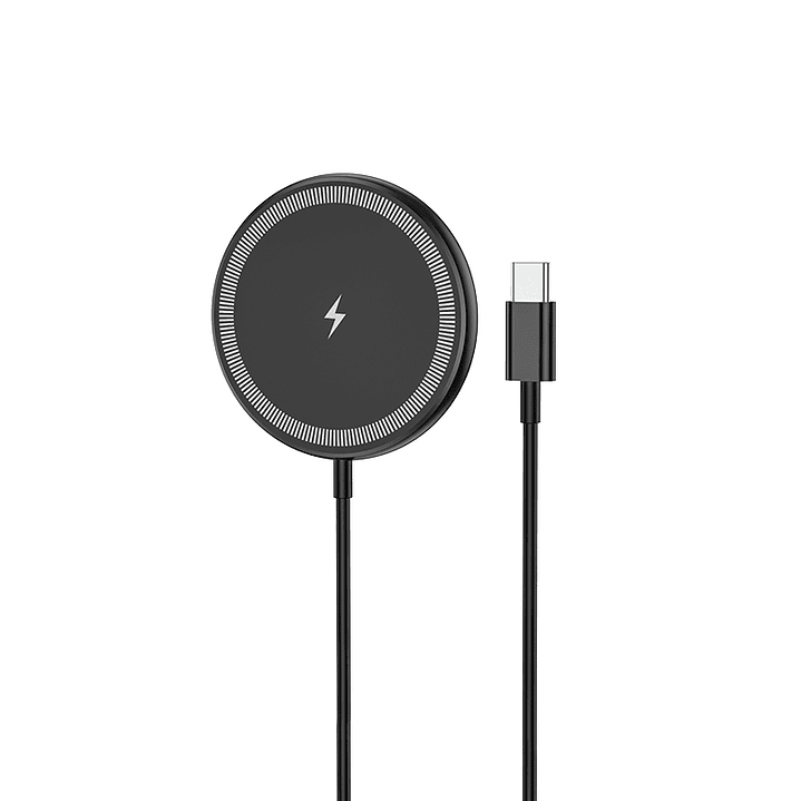 Cargador Inalambrico Borofone BQ27 Pole Negro 4