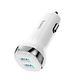 Cargador de Auto Hoco Z40 Dual USB Blanco - Miniatura 1