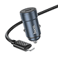 Cargador Auto Hoco Z57 Glorious PD30W Cable C a iP - Miniatura 3