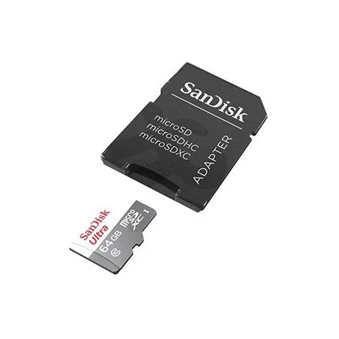 Tarjeta de memoria SanDisk Ultra 64GB Clase 10 microSDXC 4