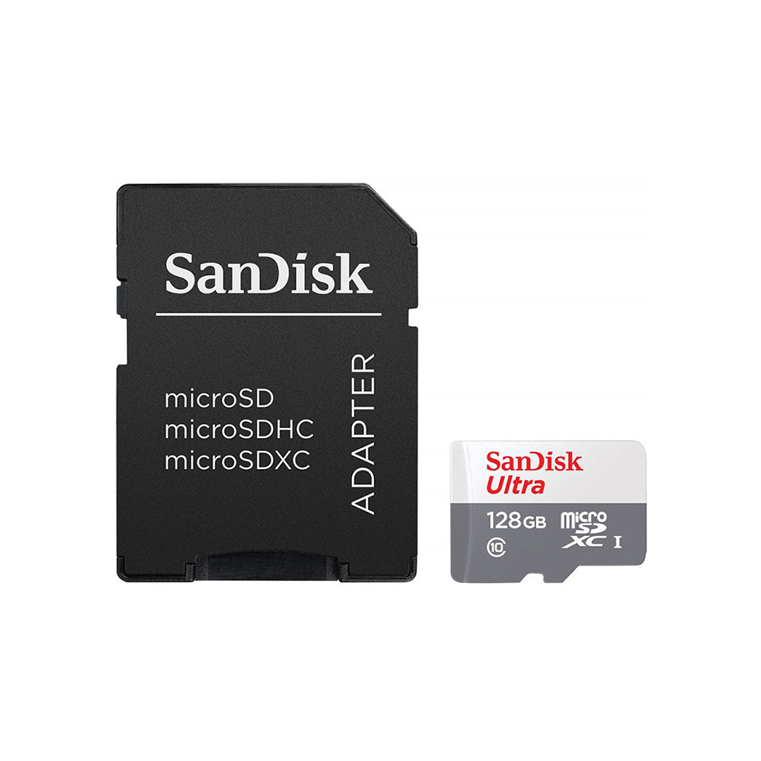 Tarjeta de memoria SanDisk Ultra 128GB Clase 10 microSDXC 2