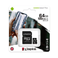 Tarjeta de Memoria Kingston 64GB Canvas Select Plus Clase 10 - Miniatura 1