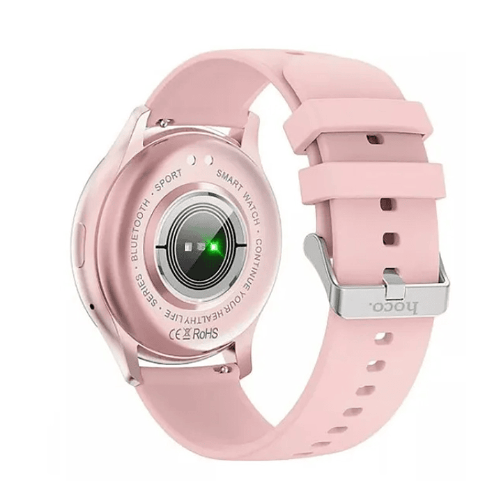 Reloj inteligente Hoco Y15 Sport Smartwatch BT Pink Gold 3