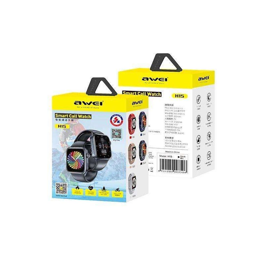 Smartwatch Awei H15 Negro 3