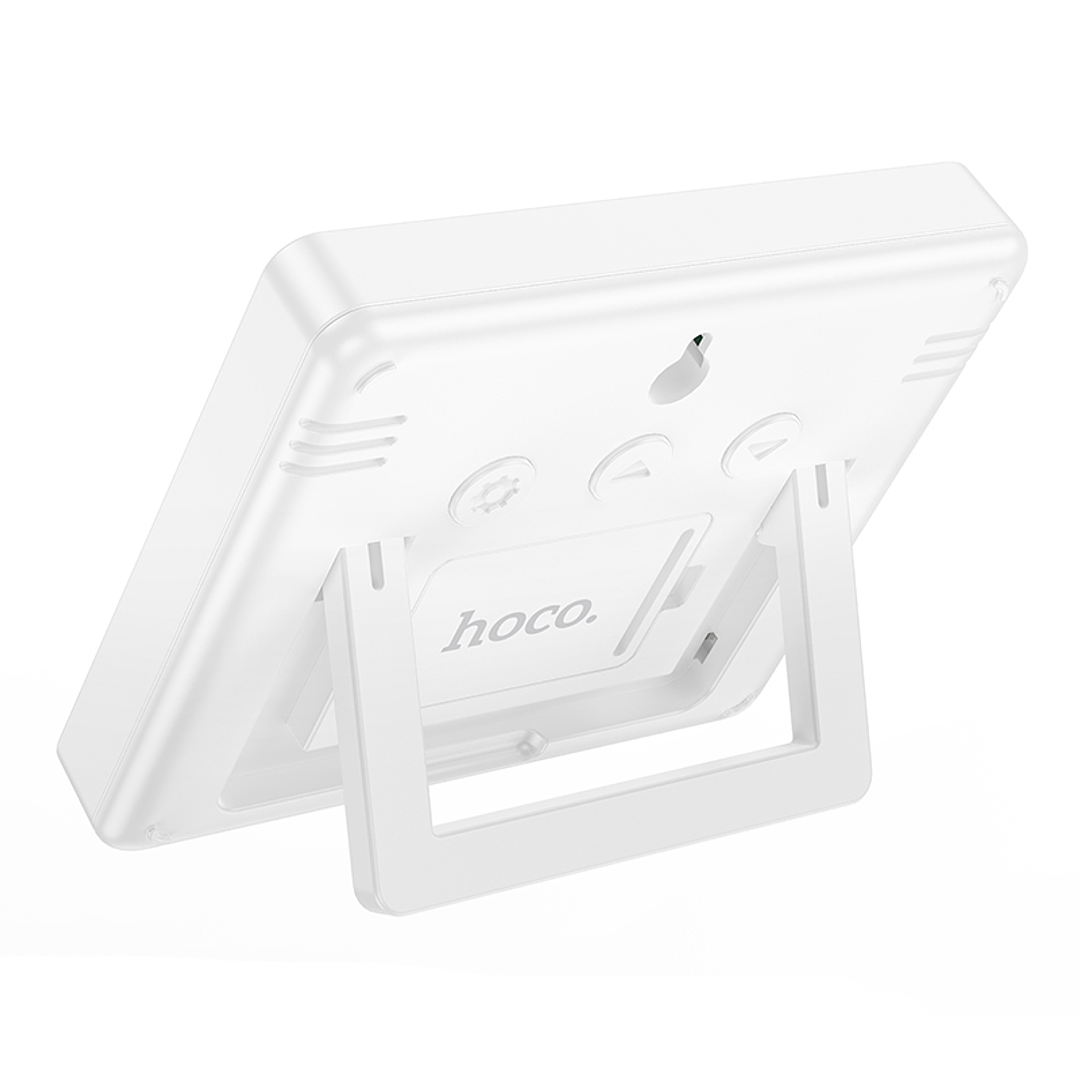 Reloj y higrotermómetro interior Hoco HX41 blanco 5