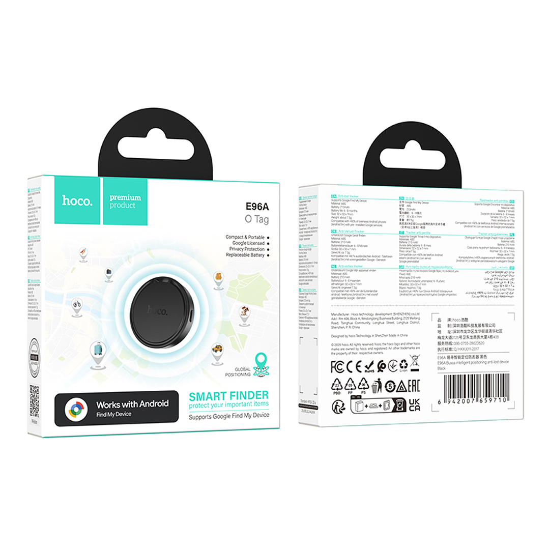 GPS Android Hoco E96A negro 3