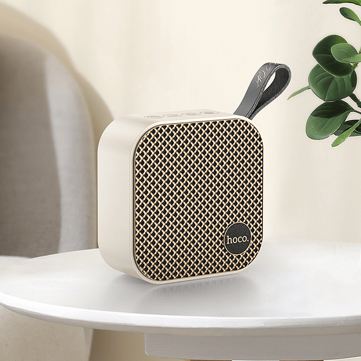 Parlante Hoco HC22 Auspicious sport Bluetooth FM Aux Blanco 3