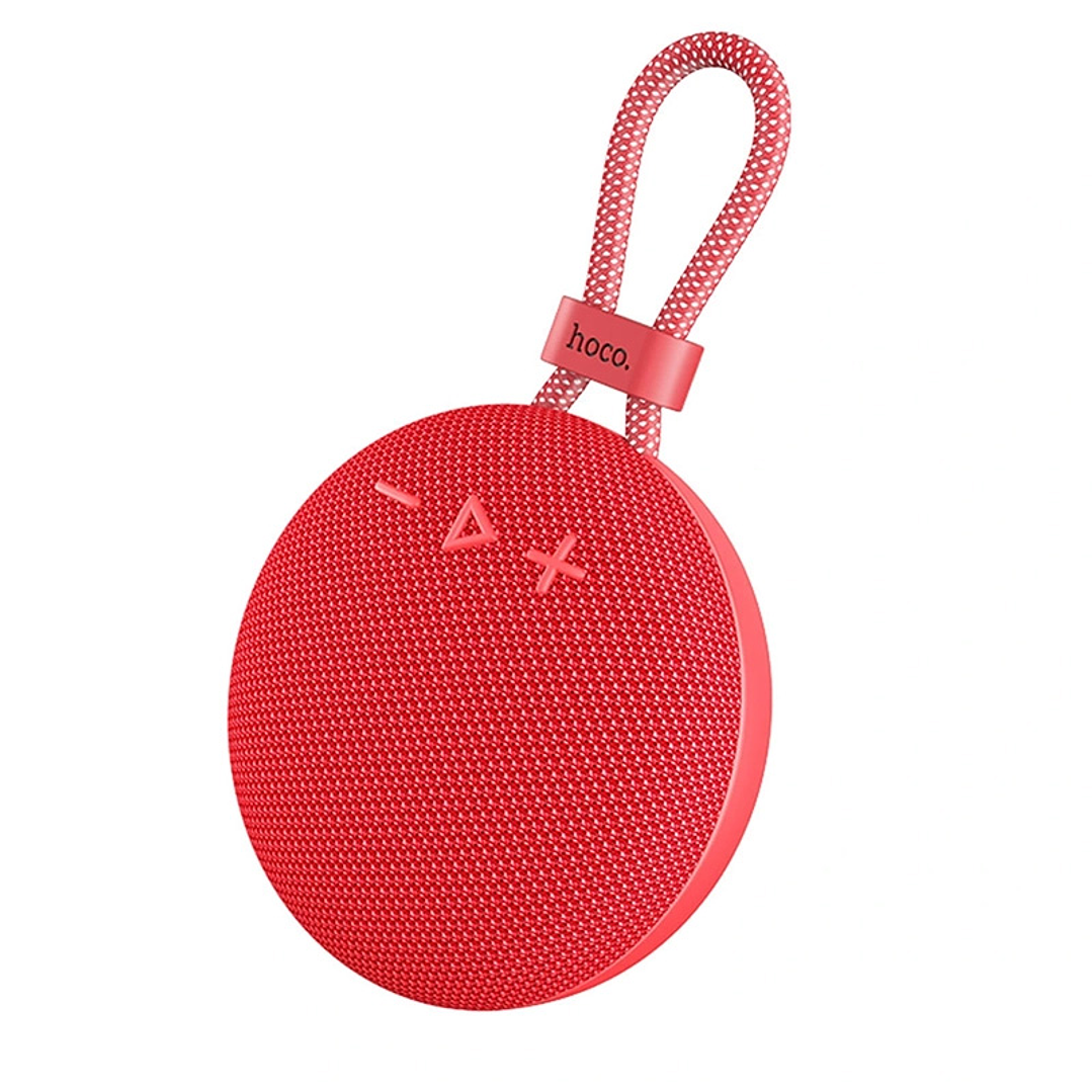 Parlante Hoco BS60 Exploring TWS Bluetooth FM TF Rojo 1