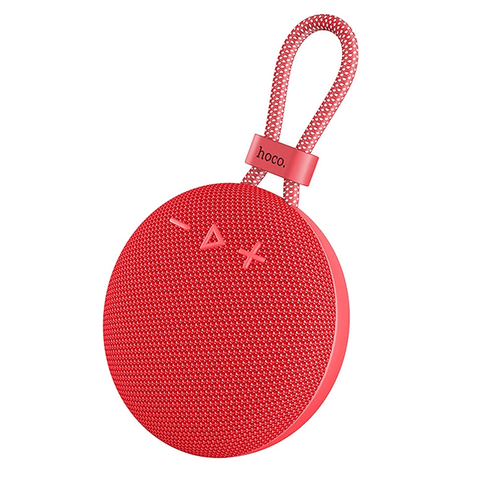 Parlante Hoco BS60 Exploring TWS Bluetooth FM TF Rojo 1