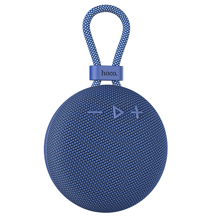 Parlante Hoco BS60 Exploring TWS Bluetooth FM TF Azul Marino 2