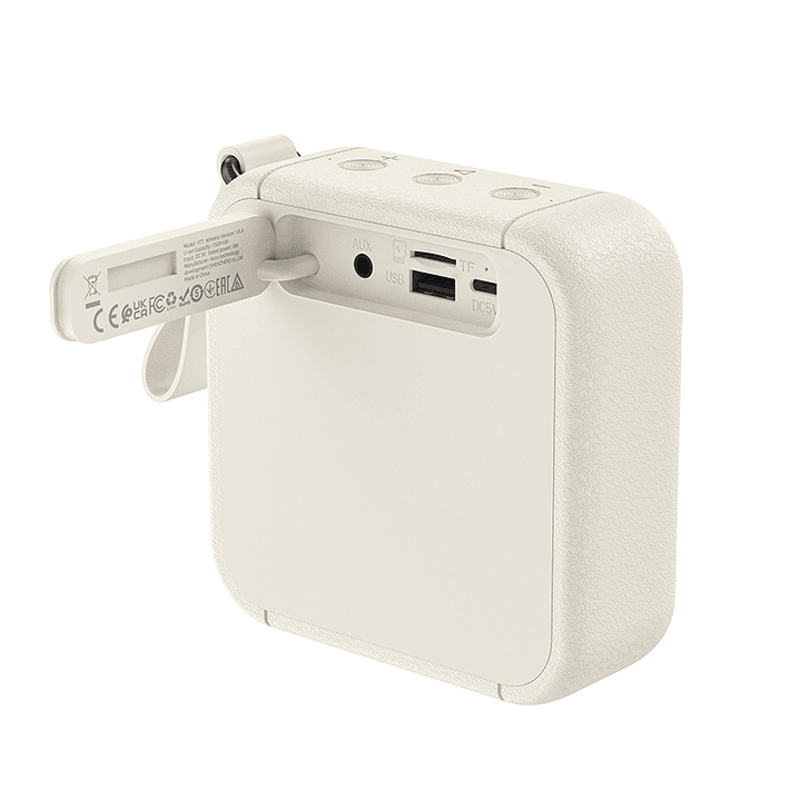 Parlante BT Hoco HT1 Marquis 8W Blanco 3