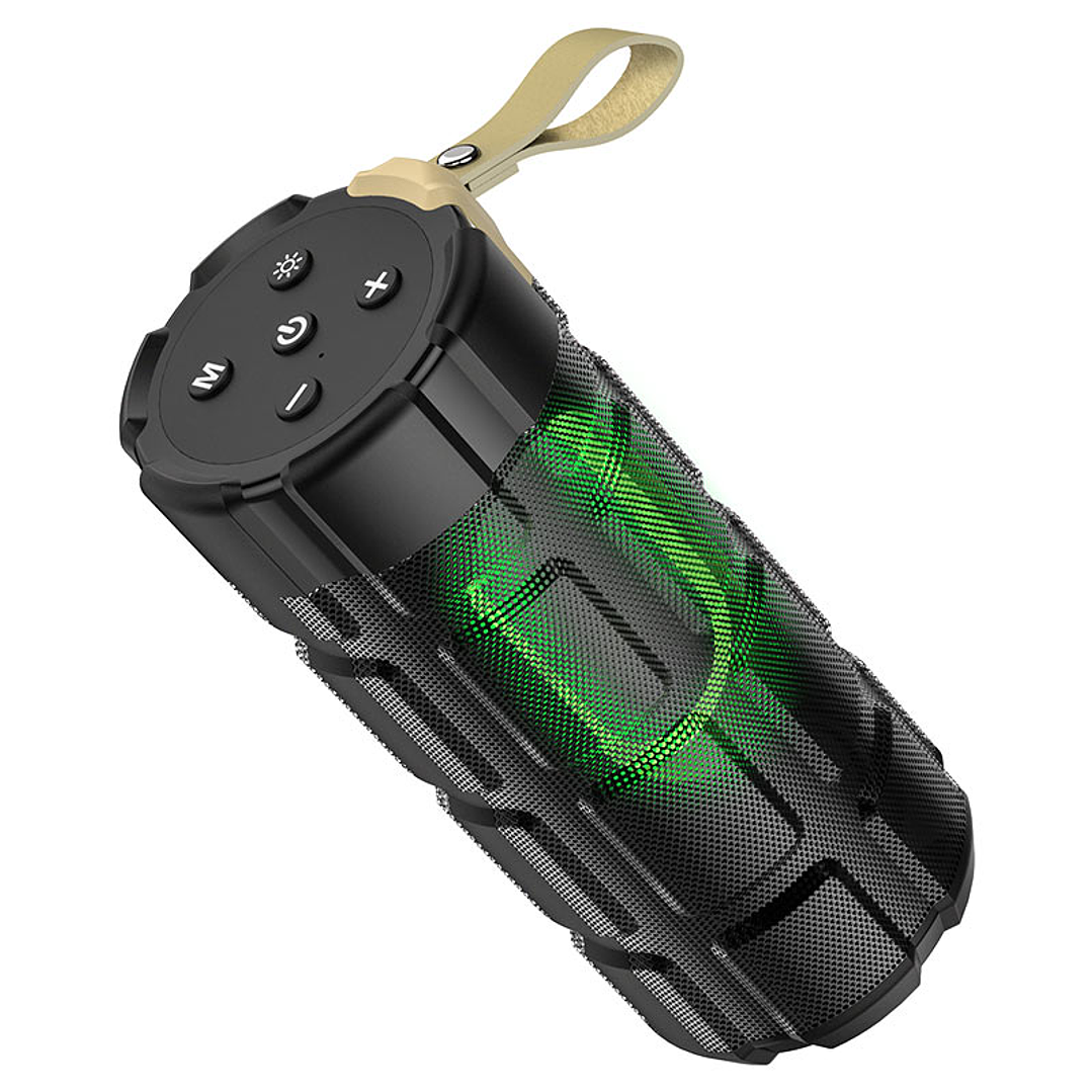 Parlante Hoco HC7 Pleasant sports Bluetooth FM TF AUX Negro 1