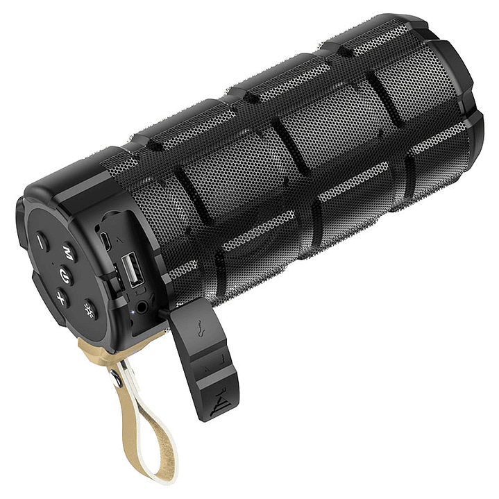 Parlante Hoco HC7 Pleasant sports Bluetooth FM TF AUX Negro 3