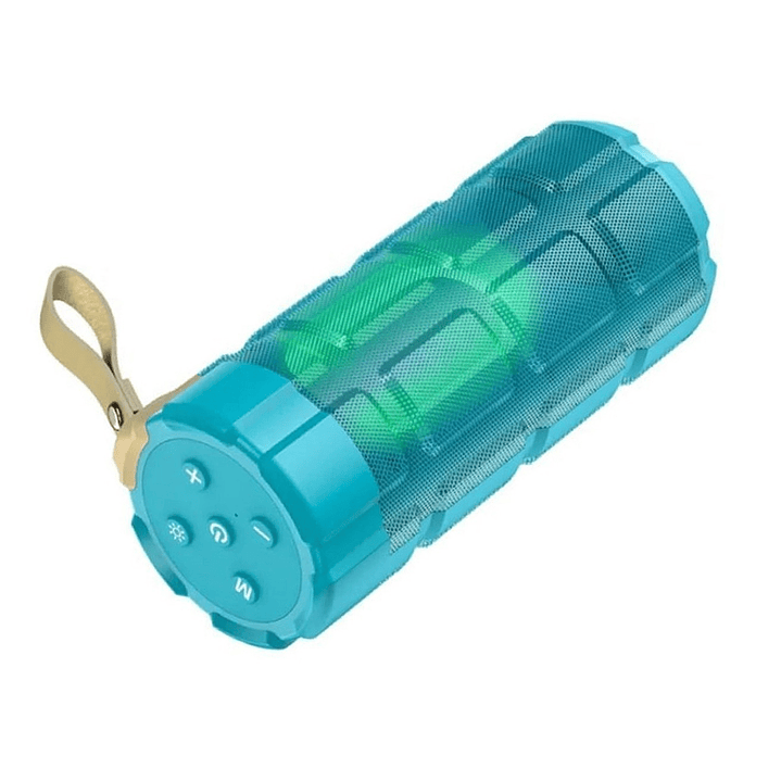 Parlante Hoco HC7 Pleasant sports Bluetooth FM TF AUX Azul 3