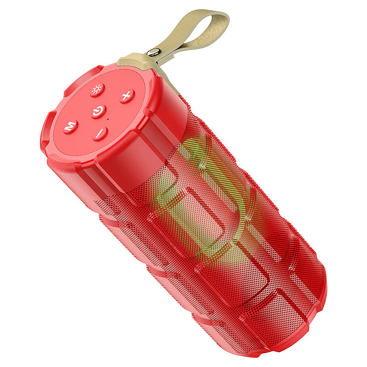 Parlante Hoco HC7 Pleasant sports Bluetooth FM TF AUX Rojo 1