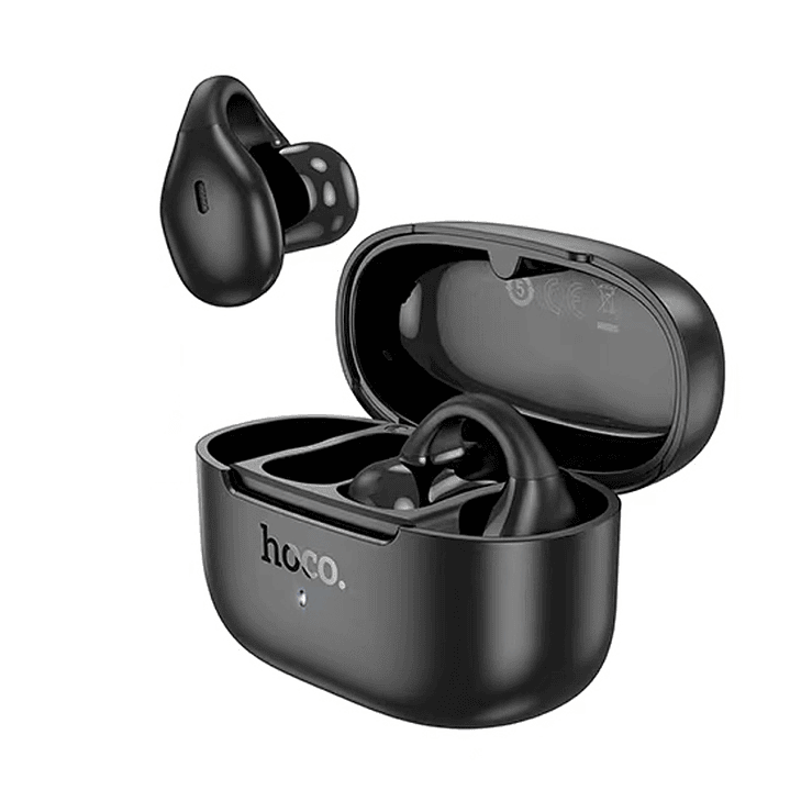 Audífono Hoco TWS EA9 Clear Negro 4