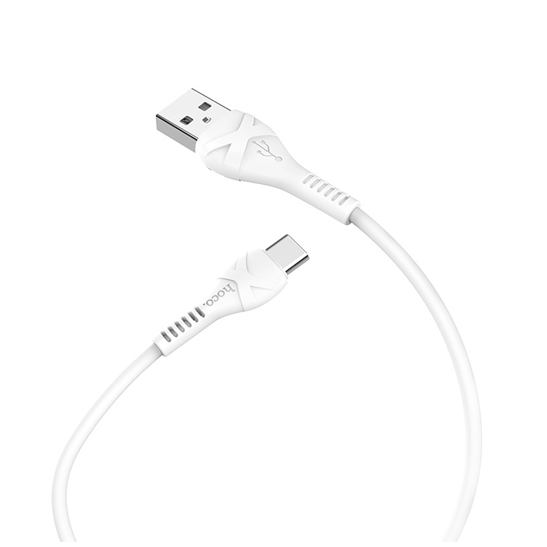 Cable Hoco X37 Cool Power USB a Tipo C Blanco 1