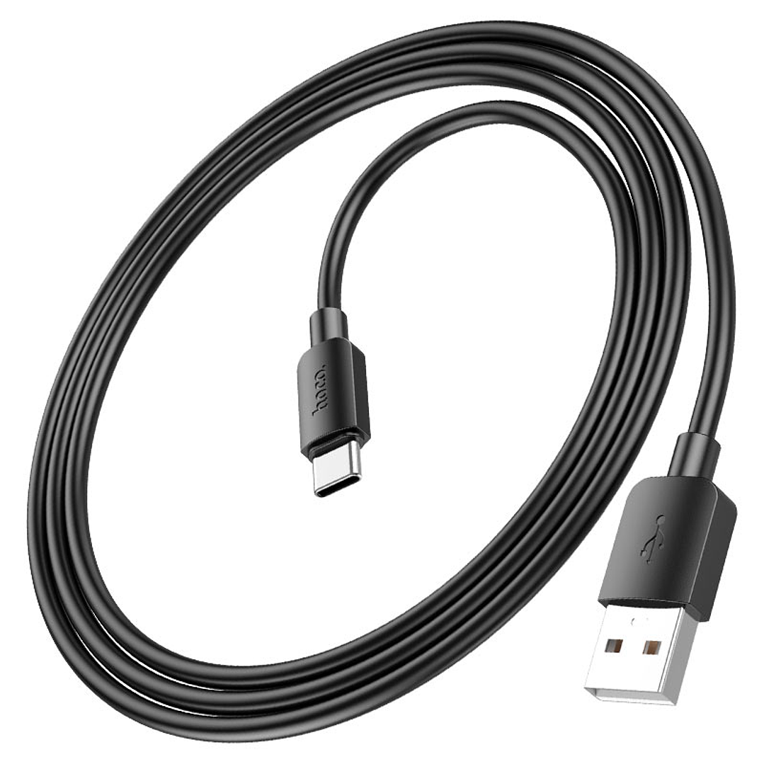 Cable Hoco X96 Hyper USB A Tipo C 1m 27W Negro 3