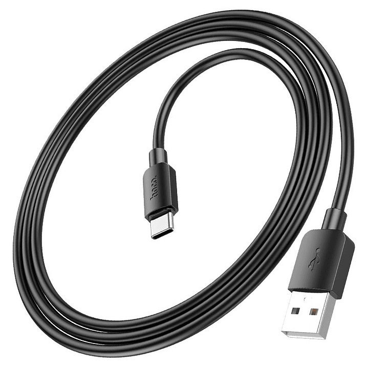 Cable Hoco X96 Hyper USB A Tipo C 1m 27W Negro 3