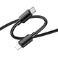 Cable Hoco X96 USB Tipo C PD a Lightning 1m 2.4A Negro - Miniatura 4
