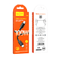 Cable Hoco X96 Hyper USB Tipo C a USB Tipo C 100W 1m Negro - Miniatura 2