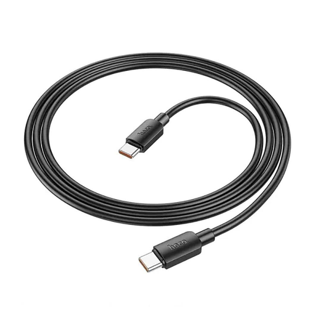 Cable Hoco X96 Hyper USB Tipo C a USB Tipo C 100W 1m Negro 3