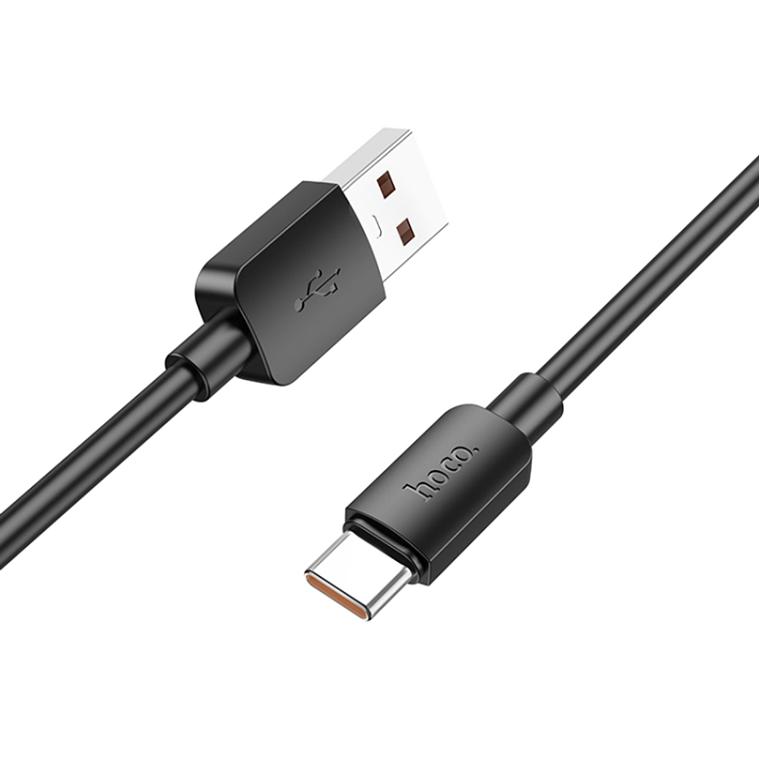 Cable Hoco X96 Hyper USB A Tipo C 1m 100W  Negro 3
