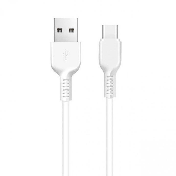 Cable Hoco X20 data Flash Tipo C 2A 2m Blanco 1