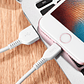 Cable Hoco X20 Flash Lightning a USB  2A 2M Blanco - Miniatura 3