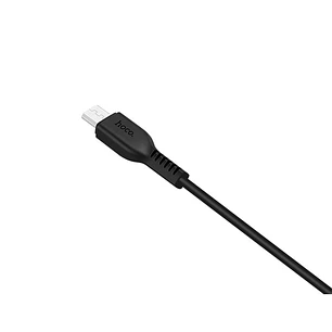 Cable Micro USB Hoco Data & Sincronización X20 2A 3M Negro
