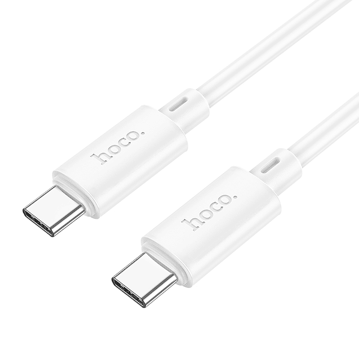 Cable Hoco X88 Gratified 60W C a C 2M Blanco 1