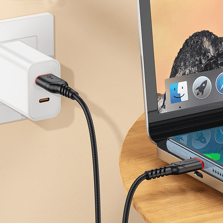 Cable Hoco X59 Victory Tipo C 3M negro 5