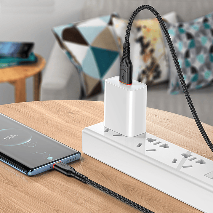 Cable Hoco X59 Victory Tipo C 3M negro 6