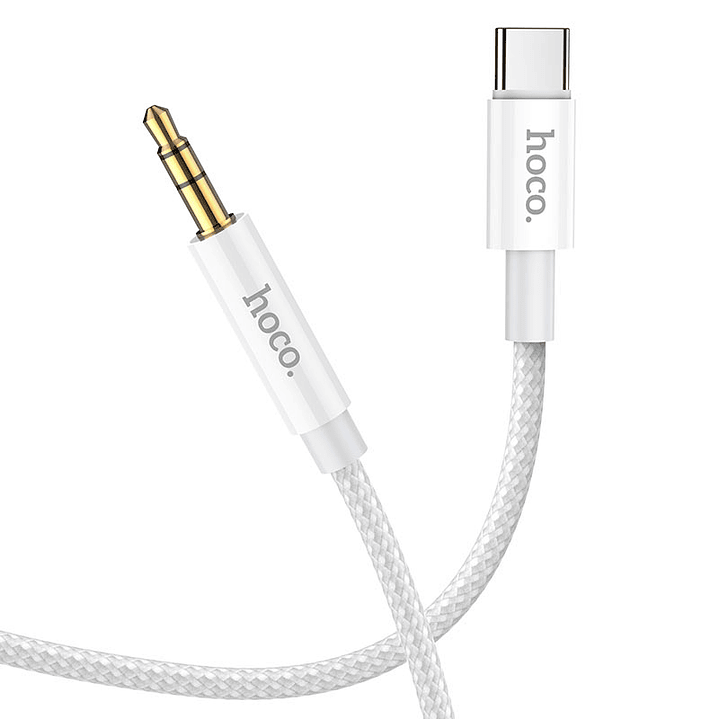 Hoco Adaptador Audio UPA19 Tipo C Silver 1