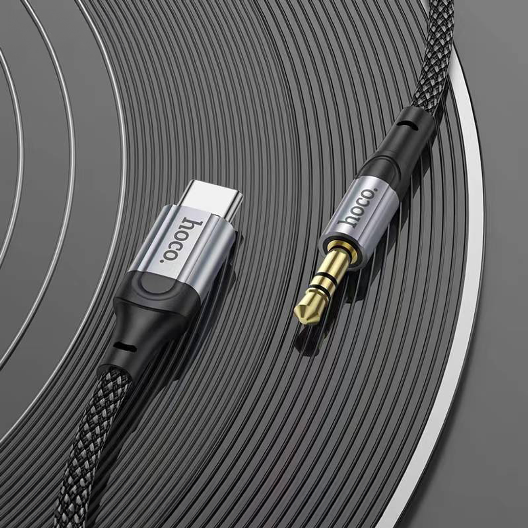 Cable Audio Hoco UPA26 Tipo C Negro 5