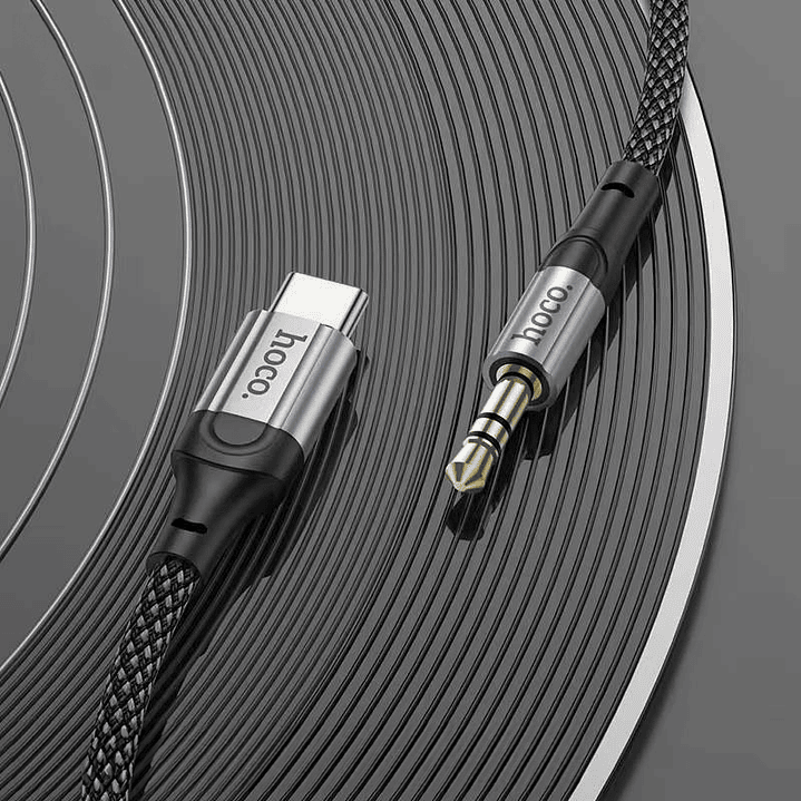 Cable Audio Hoco UPA26 Tipo C Negro 5