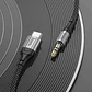 Cable Audio Hoco UPA26 Tipo C Negro - Miniatura 5