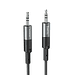 Cable de Audio Hoco UPA23 Jack 3.5mm a Jack 3.5mm Metal Grey - Miniatura 3