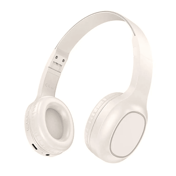 Audífonos HOCO W46 CHARM BLANCO 1