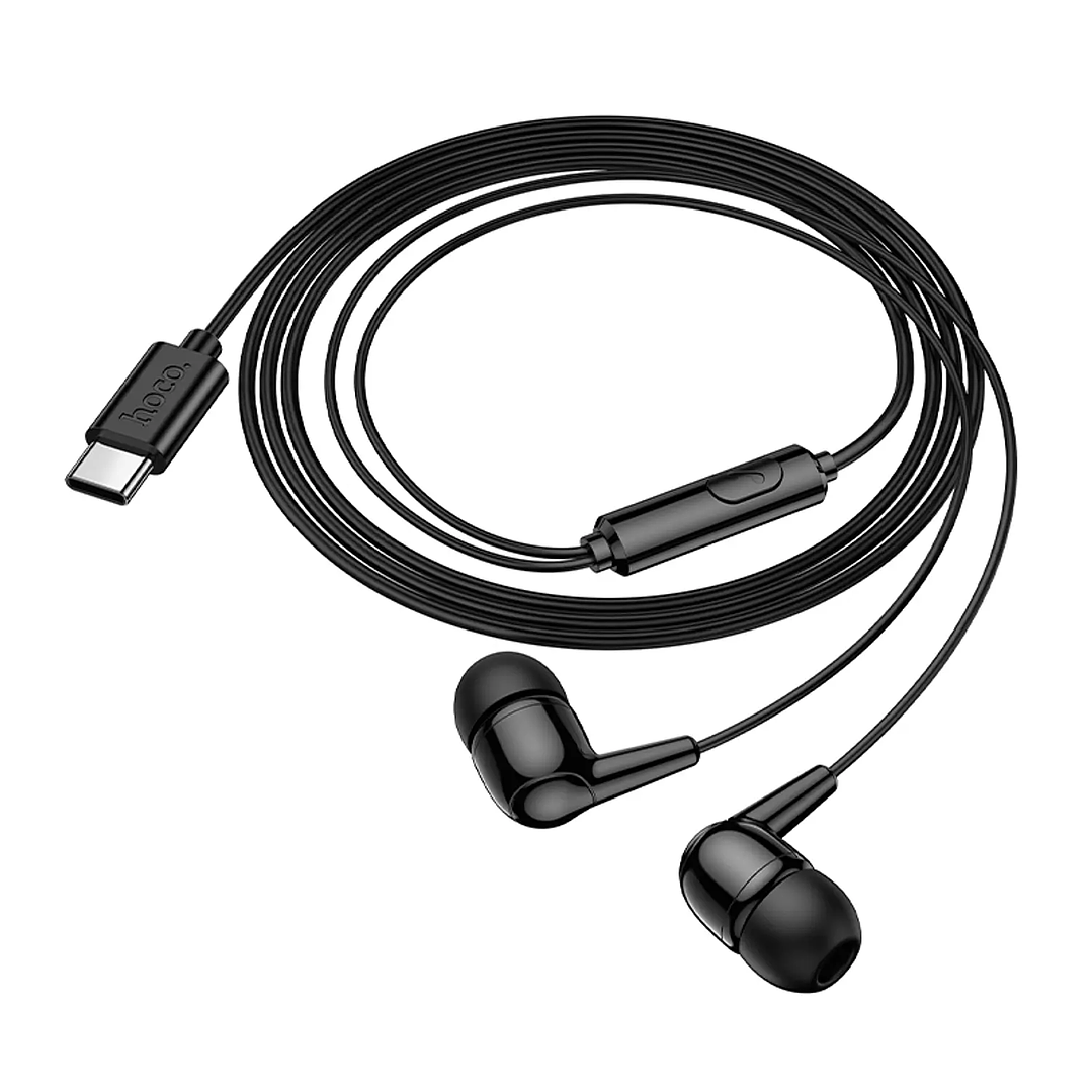 Audífono Hoco M97 Tipo C Negro 5