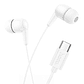 Audífono Hoco M97 Tipo C Blanco - Miniatura 2