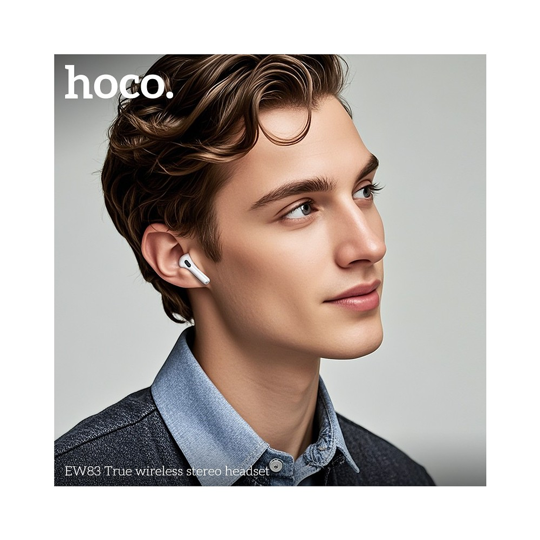 Audífonos Hoco TWS EW83 Blanco 7